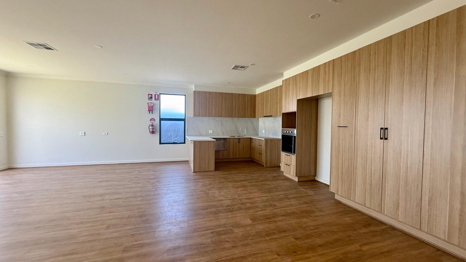 Kitchen and Living area