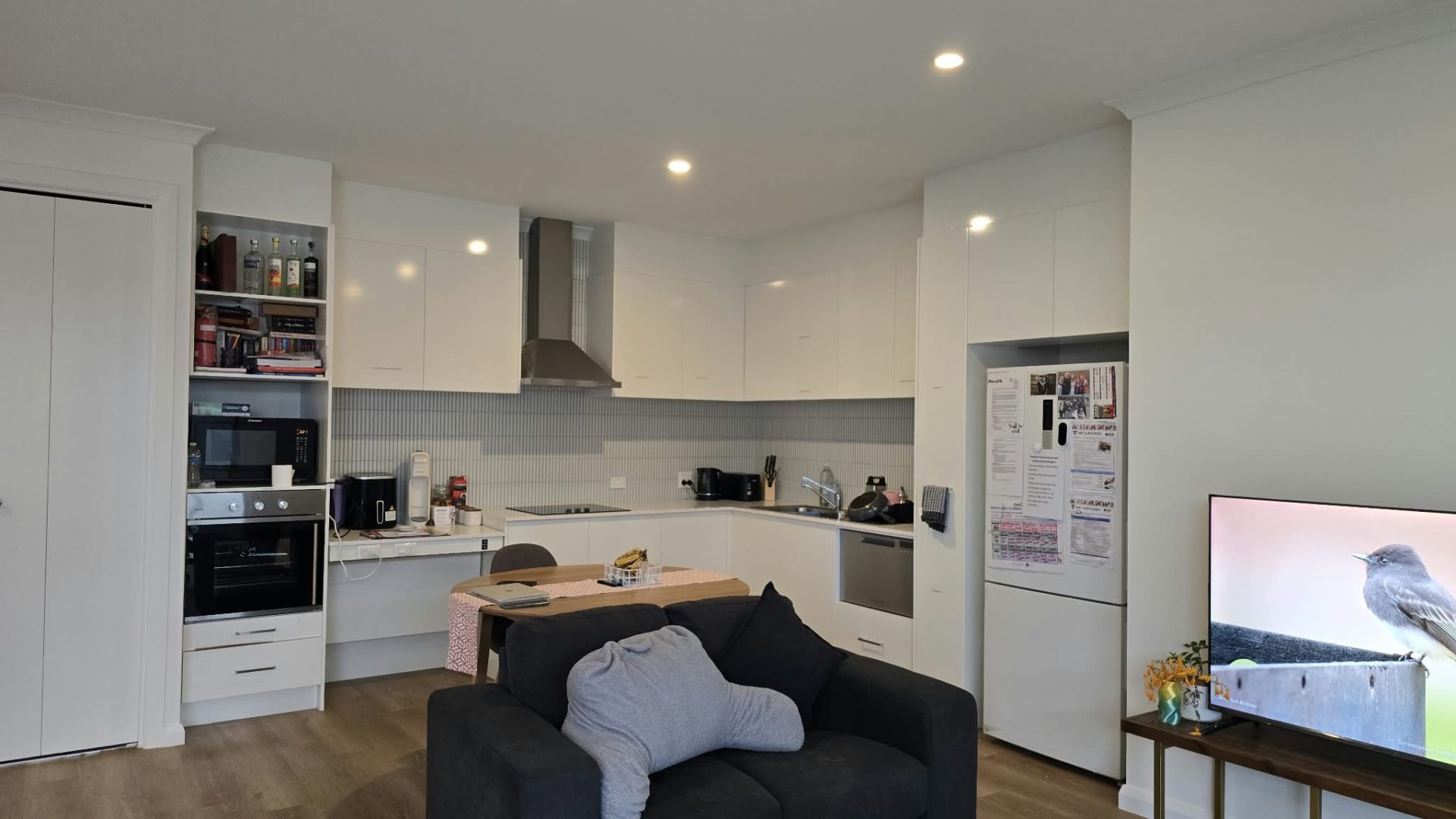 Living + Kitchen Area