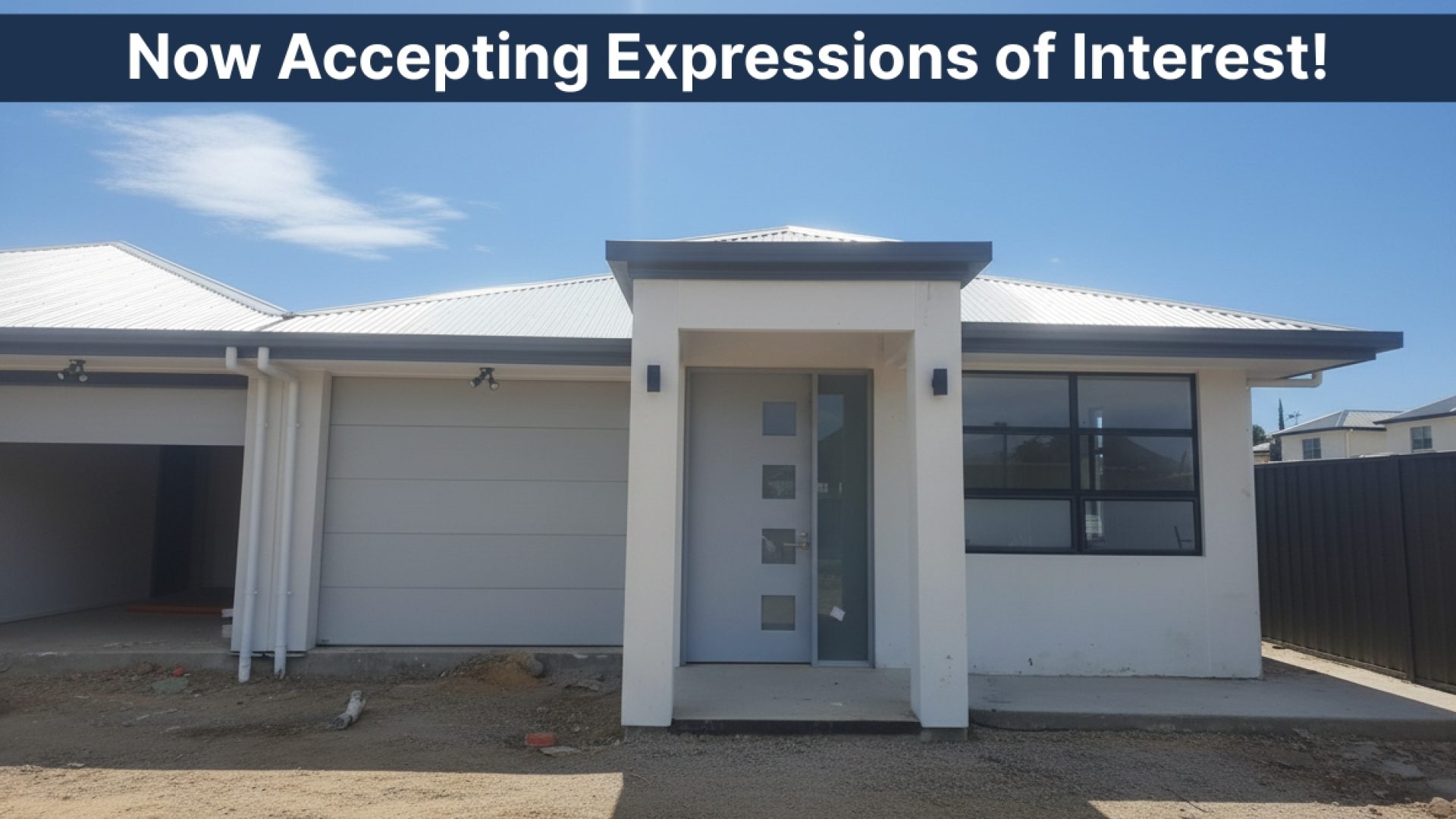Now Accepting Expressions of Interest!